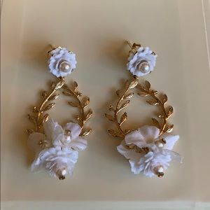 First Bloom Drop Earrings from BHLDN